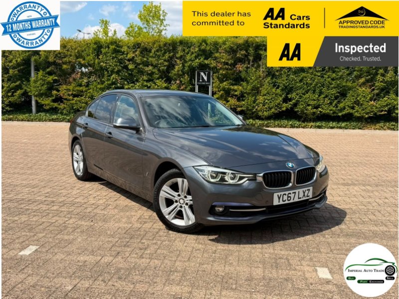 2017 BMW 3 SERIES 2.0 330E 7.6KWH SPORT SALOON 4DR PETROL PLUG IN HYBRID AUTO EURO... photo
