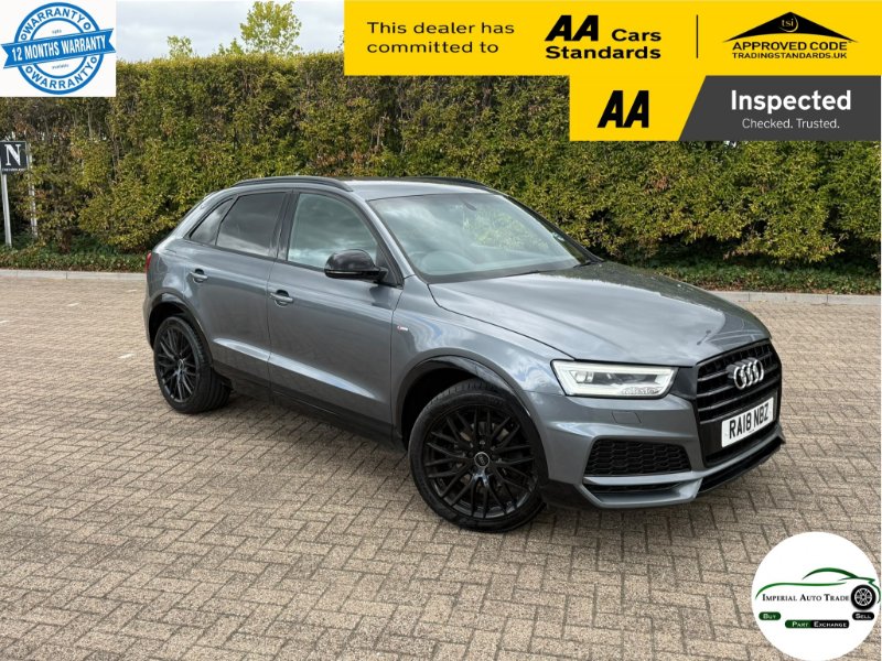 2018 Audi Q3 SUV 1.4 TFSI CoD Black Edition SUV 5dr Petrol S Tronic Euro 6 s/s 150 ps