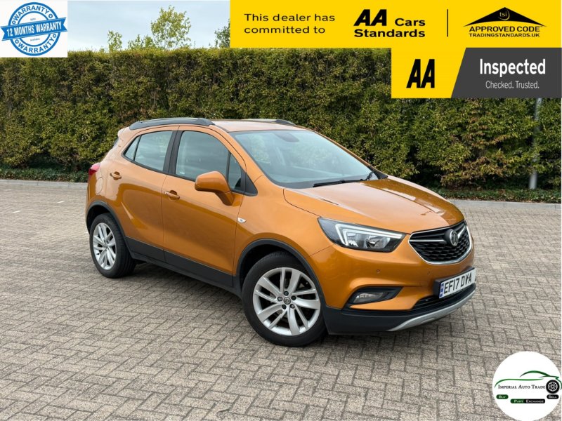 2017 Vauxhall Mokka X SUV 1.4i Turbo Active SUV 5dr Petrol Auto Euro 6 140 ps