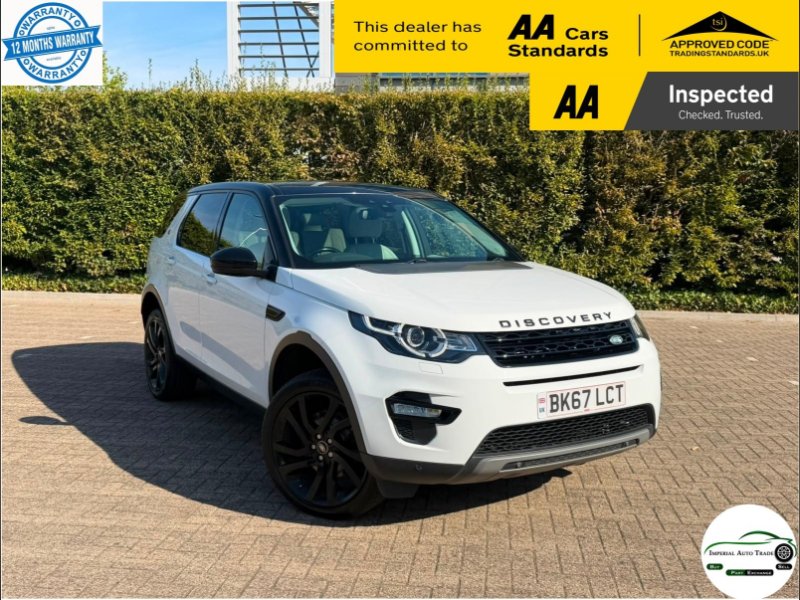 White 2017 Land Rover Discovery Sport 2.0 TD4 HSE Black SUV 5dr Diesel Auto 4WD Euro 6 s/s 180 ps in Ruislip
